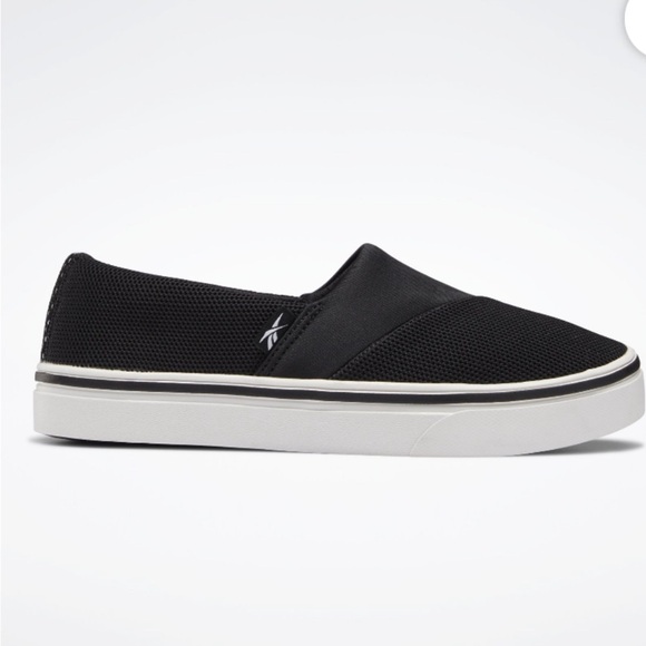 Reebok Black Slip-On Sneakers - Picture 1 of 8